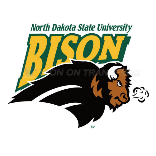 North Dakota State Bison Iron-on Stickers (Heat Transfers)NO.5608